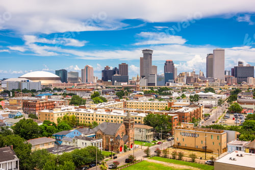 Preview: New Orleans, Louisiana, USA downtown skyline
