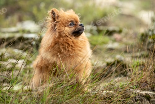 Preview: pomeranian in nature