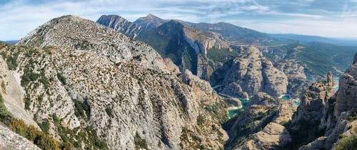 Preview: Vadiello reservoir in Guara Natural Park, Huesca, Spain