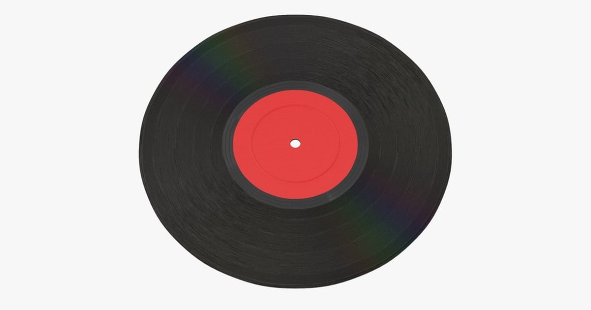 Classic Vinyl LP with Red Label 3D, Incl. analog & disk - Envato