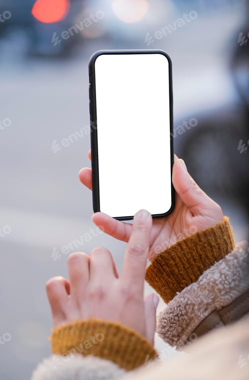 Preview: smartphone, mockup, telephone, touching, mobile phone