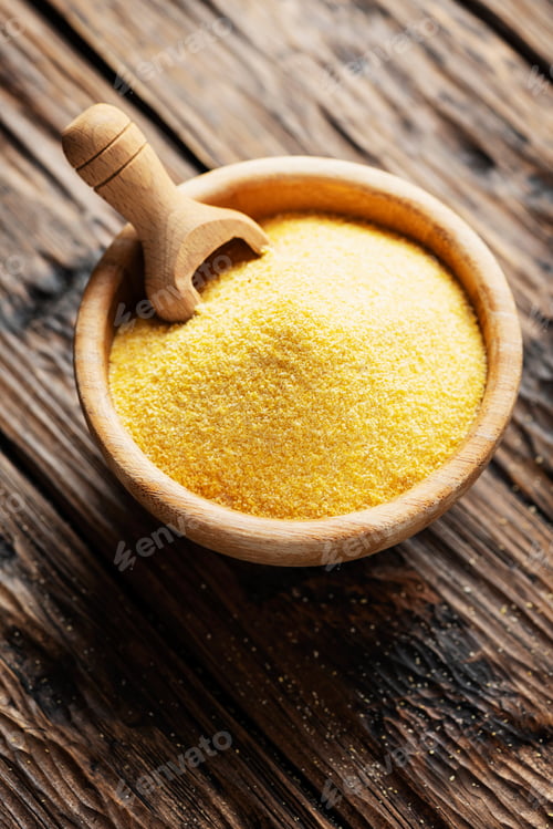 Preview: uncooked polenta