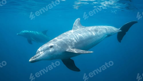 Preview: A Beautiful Dolphins underwater photography