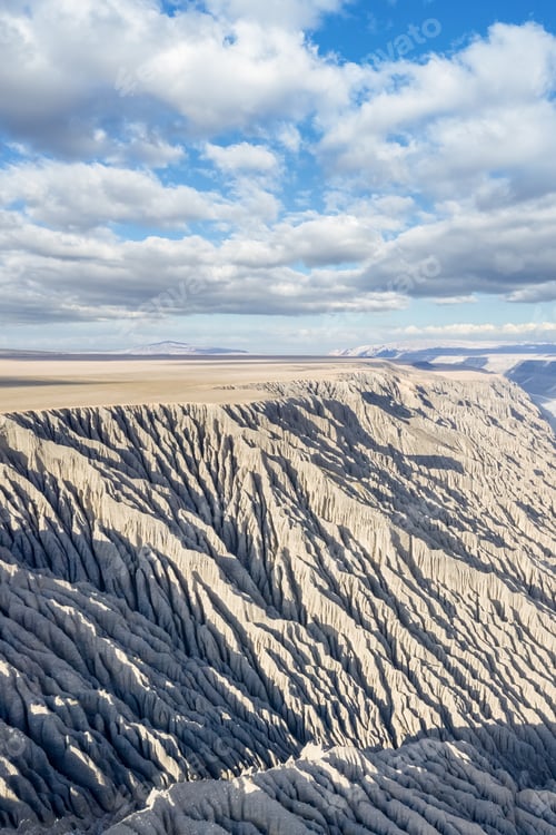 Preview: gully landscape on canyon