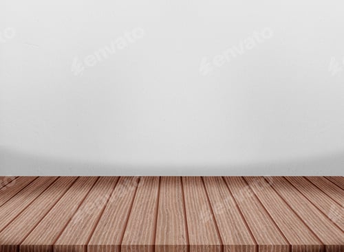 Vista previa: Wooden floor cement wall gray color smooth surface texture concrete material background detail