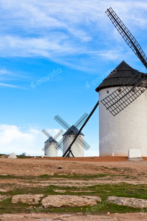 Preview: Old Spanish windmills