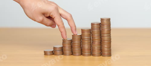 Preview: Money Saving for Future Plan, Retirement fund, Pension, Investment, Salary and Financial concepts.