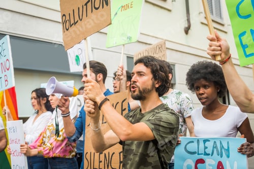 Preview: Activists demonstrating against global warming