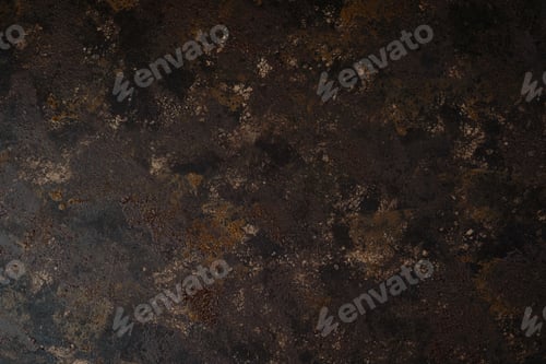 Preview: Dark rusty metal texture with deep corrosion and gritty surface