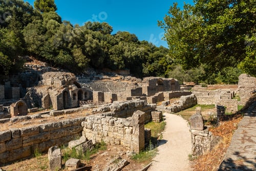 Preview: Archaeological ruins of Butrint or Butrinto National Park in Albania