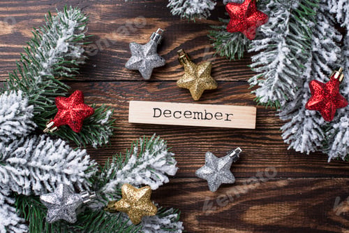 Preview: Christmas or New Year festive background