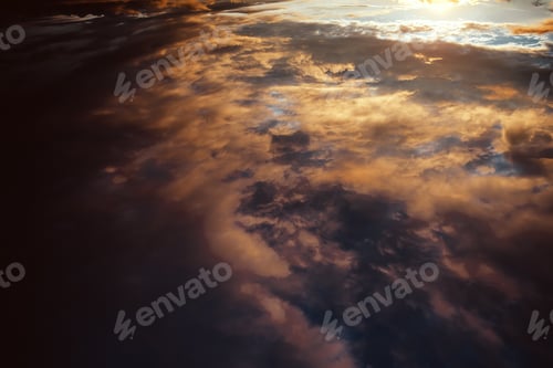 Preview: Multicolored sunset sky