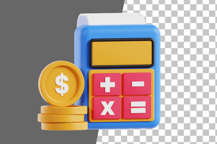 Preview: Financial Calculation 3D Icon