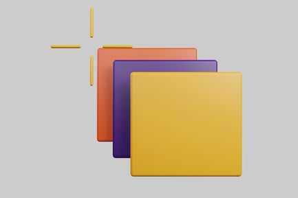 Preview: Abstract Composition of Shapes and Lines