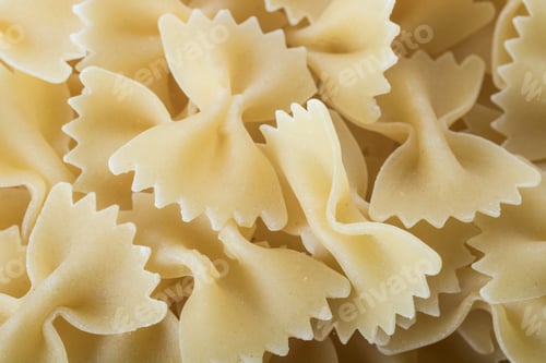 Preview: macro texture farfalle pasta