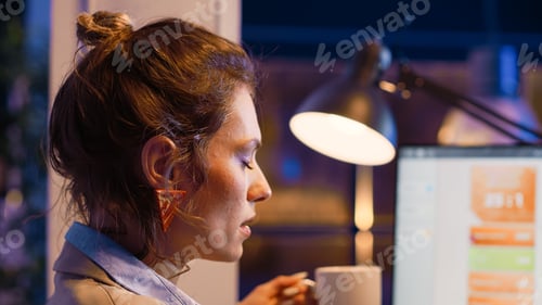 Preview: Advisor agent yawning while analyzing financial charts