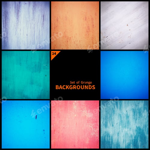 Preview: Collection Of Grunge Textures And Backgrounds Collected In One File