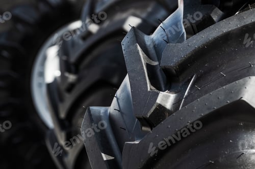 Preview: Brand new unused tractor tire with with lug tread