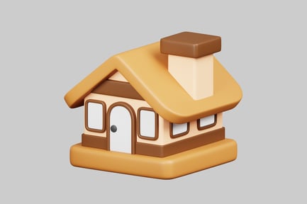 Preview: Cute cartoon house