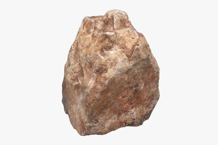 Preview: Large Fallen Rock with Eroded Details