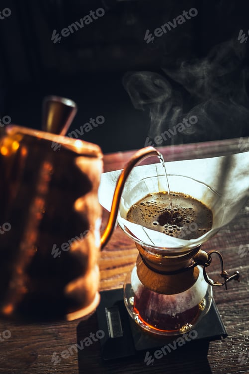 Preview: Filter coffee making process
