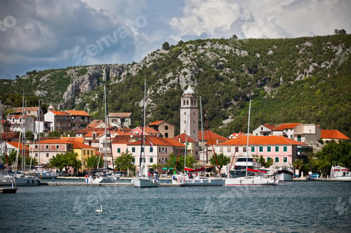 Preview: Skradin is a small historic town in Croatia
