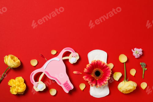 Preview: Women's health and women's healthcare concept with uterus
