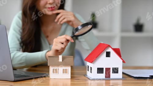 Preview: House search and land valuation concept.