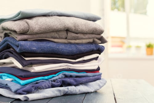 Preview: Stack of clothes