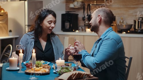 Preview: Woman surprised by proposal