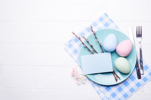 Preview: Easter table setting