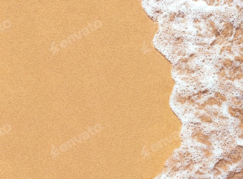 Preview: summer background banner for text texture sand wave
