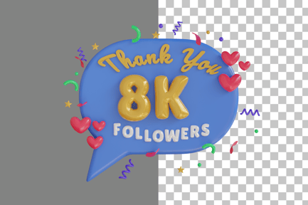 Preview: 8K 3D Icon