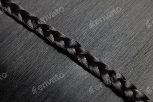 Preview: Closeup on luxurious glossy blonde hair