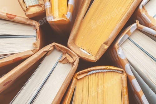 Preview: Many Books Piles