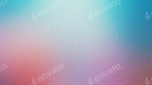 Preview: Grainy noise gradient background seamlessly transitions from blue to pink