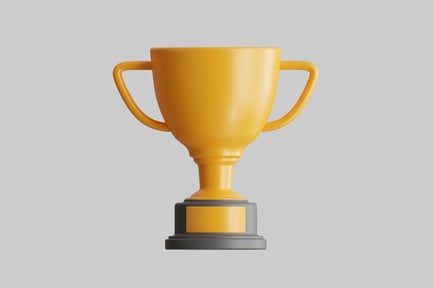 Preview: Golden pudding cup trophy