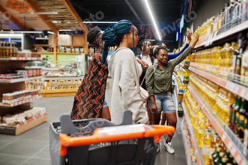 Preview: Africans at supermarket