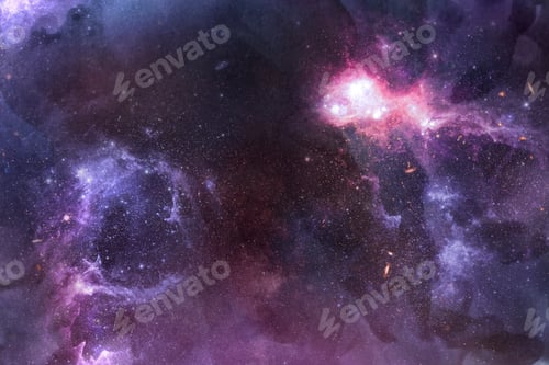 Preview: Galaxy in space textured background