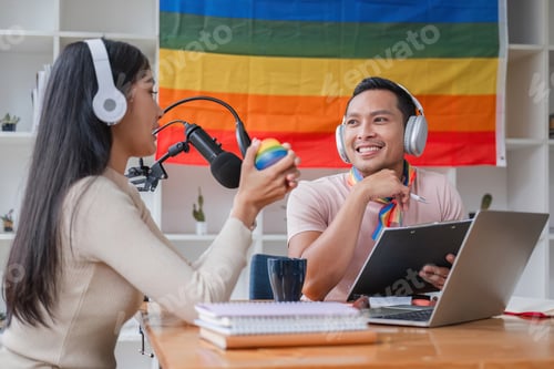 Preview: Podcaster Ideas Podcaster is interviewing guests about gender equality and LGBT advocacy at home