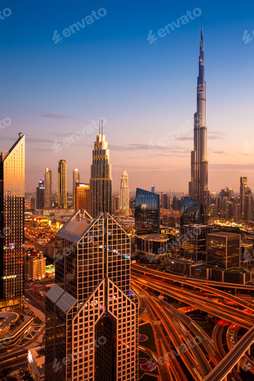 Preview: Dubai skyline, UAE