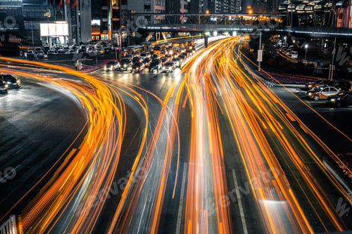 Preview: Car light trails