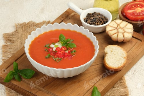 Preview: Gazpacho,Cold Spanish soup