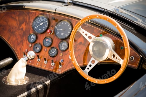 Preview: sports car interior