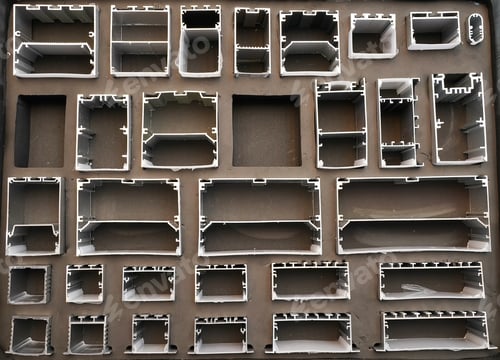 Preview: Aluminum Profile For Window, Door, Bathroom Box