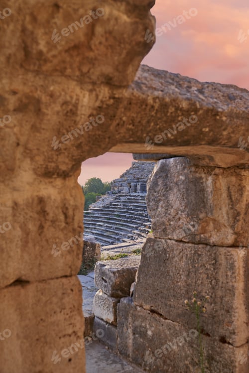 Preview: Miletus ancient city amphitheater, Turkey
