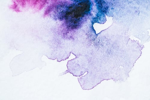 Preview: Watercolor Abstract Art Texture on White Paper