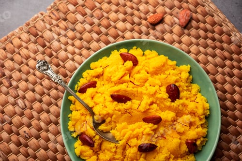 Preview: Badam Halwa or sheera also known as Almond Halwa is a traditional Indian sweet dish
