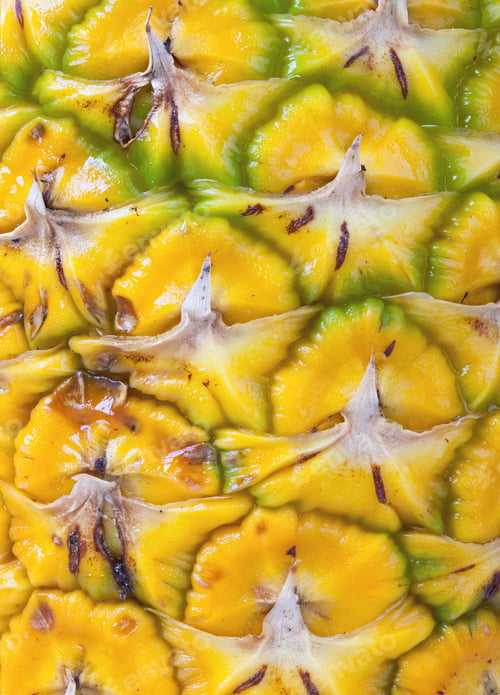 Preview: Macro textured background of pineapple
