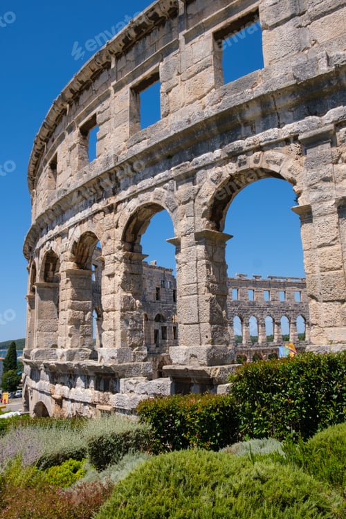 Preview: Roman amphitheater in Pula, Croatia.